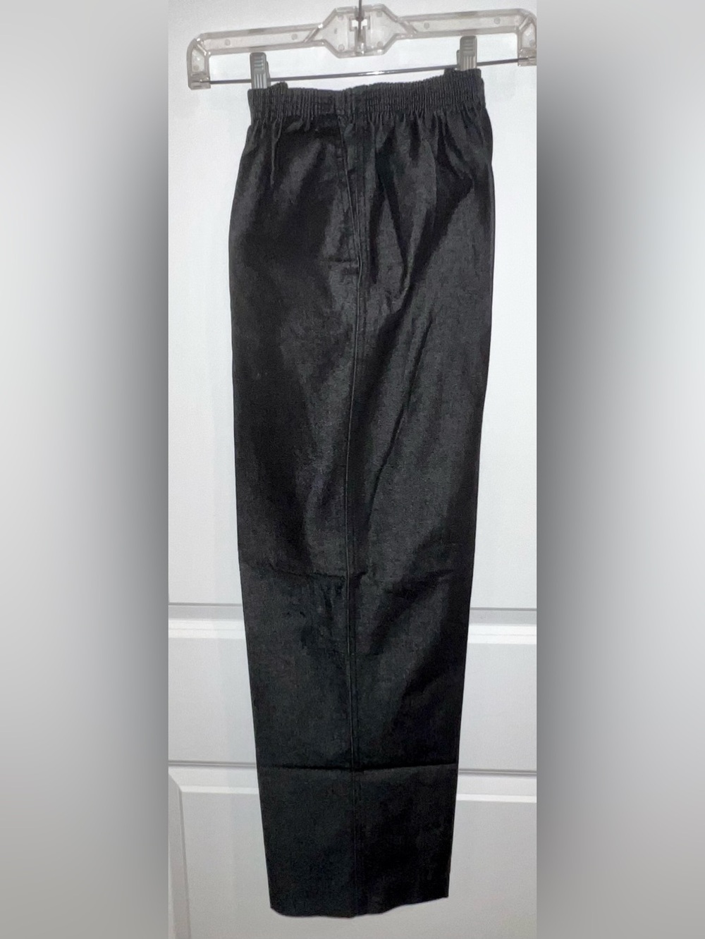 Alfred Dunner NEW 10 Petite Black Denim Jeans Pull On Pockets Women’s Pants NWT